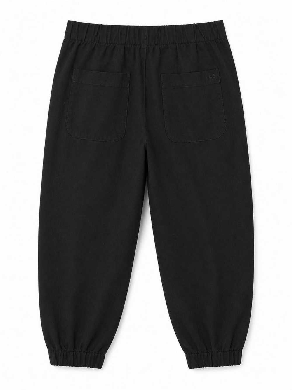 American Eagle Outfitters Black Drawstring Joggers - Picture 3 of 4